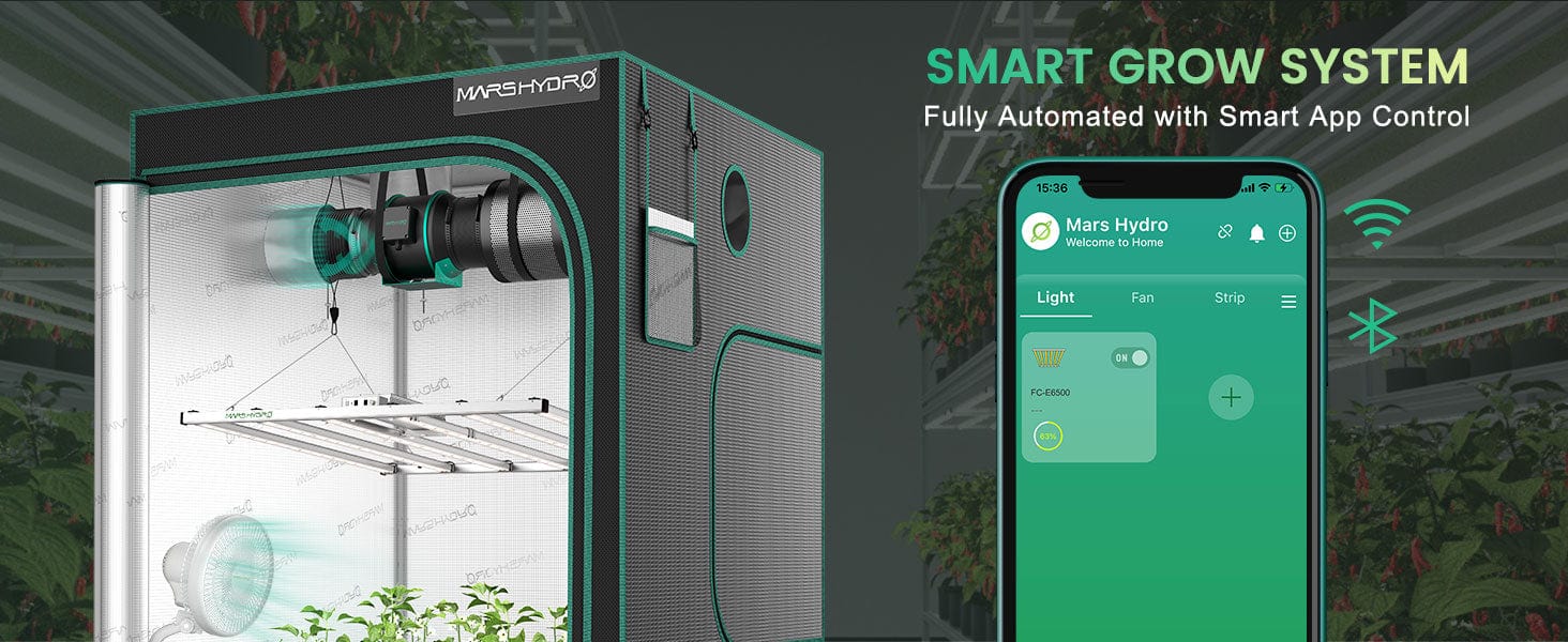 MarsHydro LED GROW LIGHT Mars Hydro FC-E6500 BRIDGELUX 730W Commercial LED Grow Light