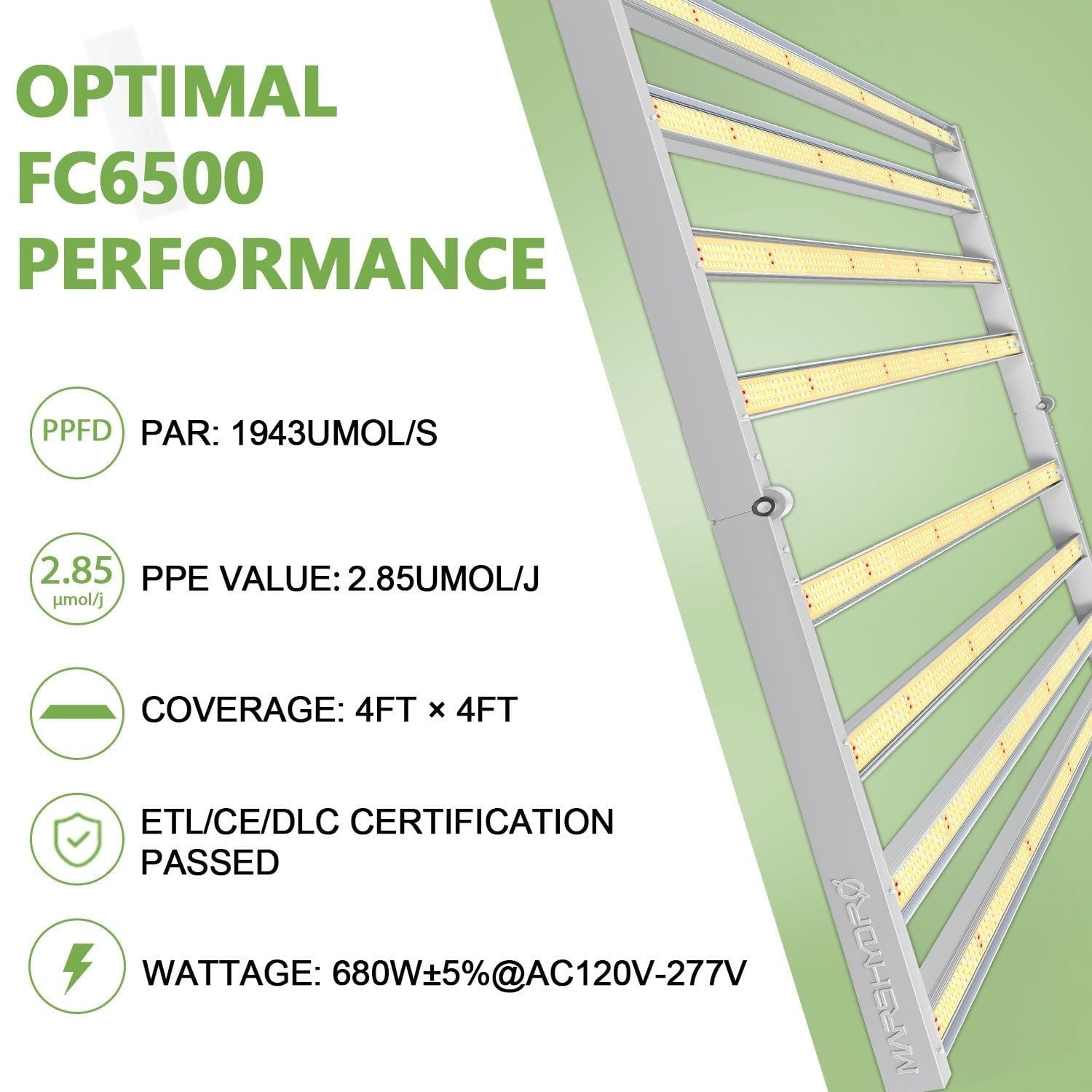 MarsHydro LED GROW LIGHT Mars Hydro FC 6500 Samsung LM301B OSRAM Vertical Farm LED Grow Light