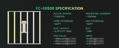 MarsHydro LED GROW LIGHT Mars Hydro FC-E6500 BRIDGELUX 730W Commercial LED Grow Light