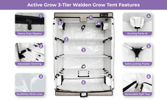 Active Grow Grow tent Kits Active Grow Walden White Grow Tent