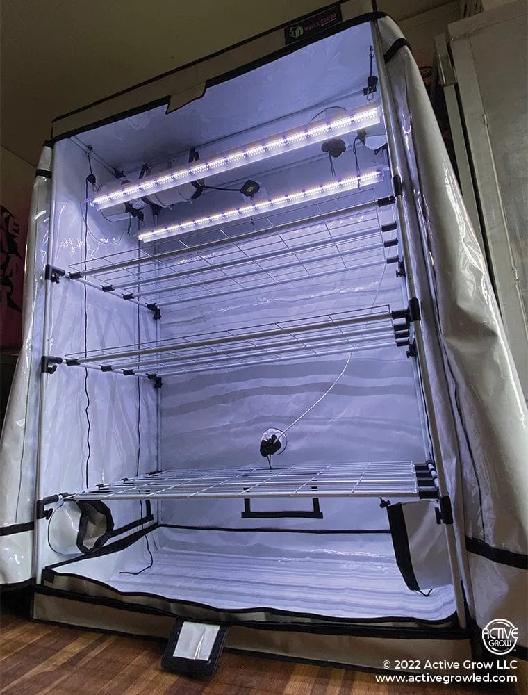 white grow tent Active Grow Walden White Grow Tent 2' x 4' – Vinehydroponics