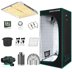 MarsHydro Grow tent Kits Mars Hydro TS 1000 LED Grow Light and Indoor Complete Grow Tent Kits